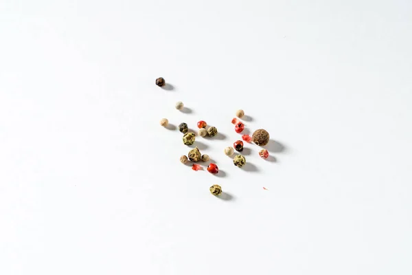 Pile of different peppercorns — Stock Photo, Image