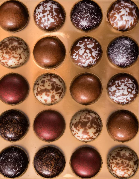 Köstliche Schokoladentrüffel — Stockfoto