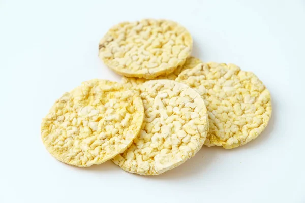 Puffed corn snacks — Stock Photo, Image