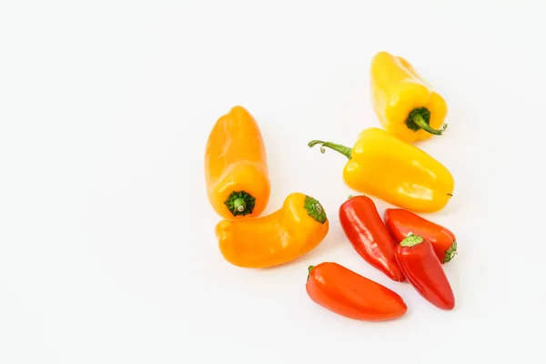 Pile of sweet peppers — Stock Photo, Image