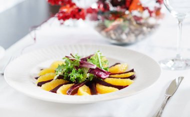 pancar ve portakal salatası