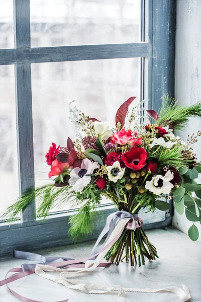 Beau bouquet de mariage — Photo