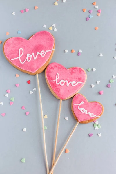 Galleta para San Valentín —  Fotos de Stock