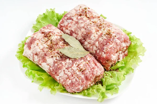 Raw minced meat — Stock Photo, Image