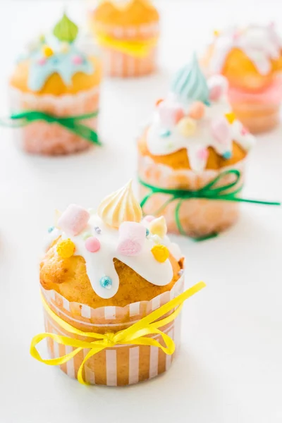 Cupcakes décorés de Pâques — Photo