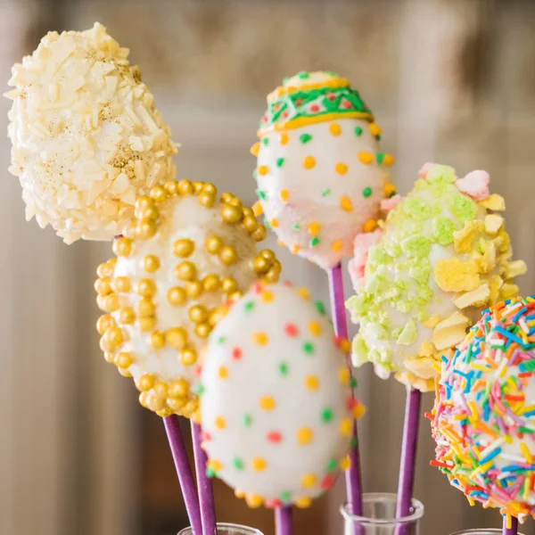 Easter cake pops — Stock Photo, Image