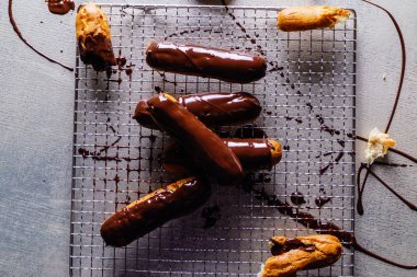 Lezzetli çikolata eklerleri