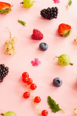 Taze çilek arka plan    