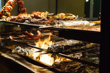 lezzetli kebap ızgara