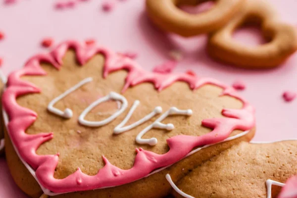 Biscuits pour la Saint-Valentin — Photo