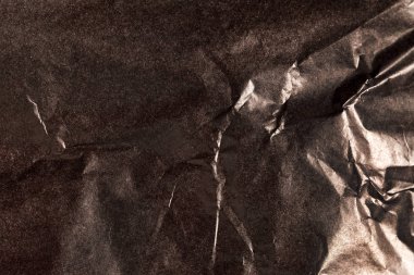 siyah buruşuk kağıt