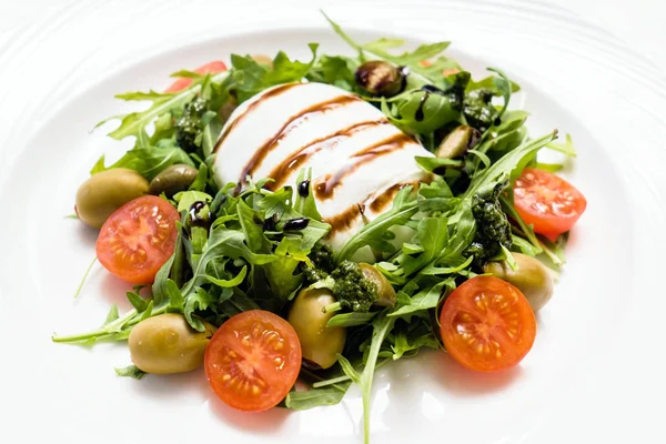 Fresh tasty italian salad — Stock Photo, Image