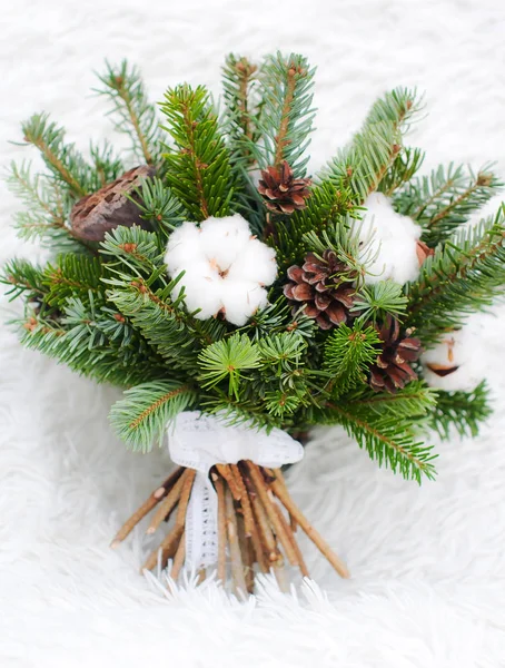 Bouquet decorativo invernale — Foto Stock
