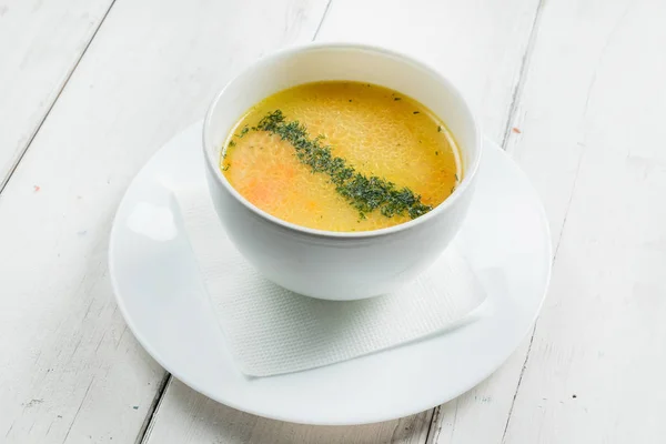 Sopa de verduras cremosa — Foto de Stock