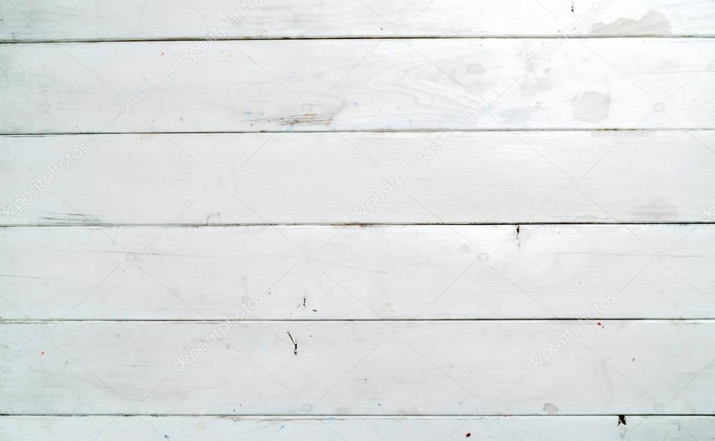 White wooden planks