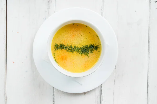 Kremowa zupa jarzynowa — Zdjęcie stockowe