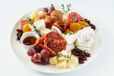 lezzetli meze tabağı