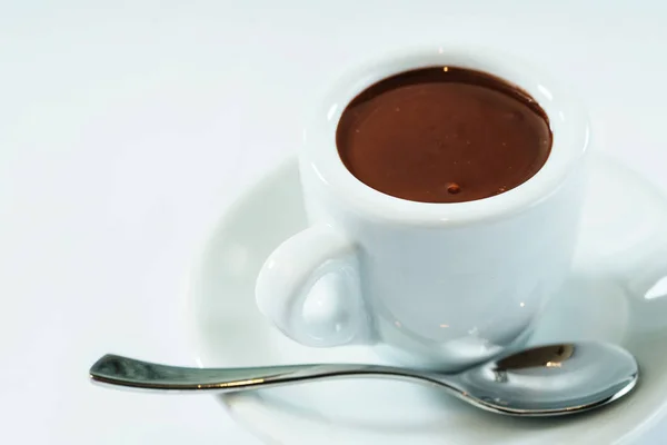 Heerlijke warme chocolademelk — Stockfoto