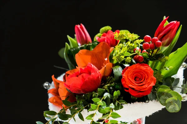 Aanbesteding bloemen boeket — Stockfoto