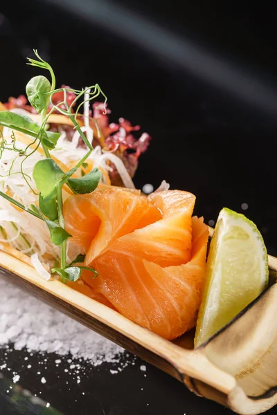 Läckra färska sashimi — Stockfoto