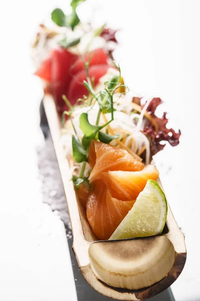 Savoureux sashimi frais — Photo