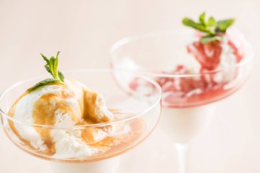 Tatlı lezzetli dondurma