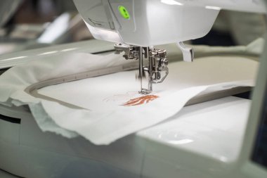 Nakış makine çalışma 