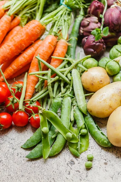 Reifes frisches Gemüse — Stockfoto