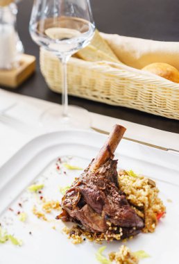 Darı ile ızgara et 