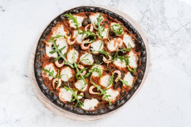 Güzel yaratıcı pizza