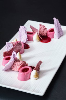 Lezzetli berry tatlı