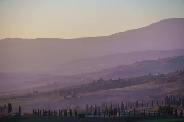 Renkli Tuscany manzara — Stok fotoğraf