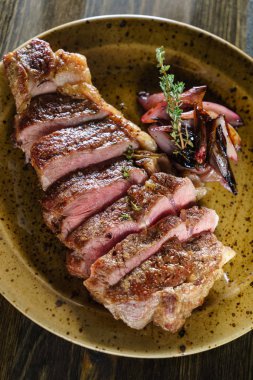 Lezzetli ızgara sığır eti biftek