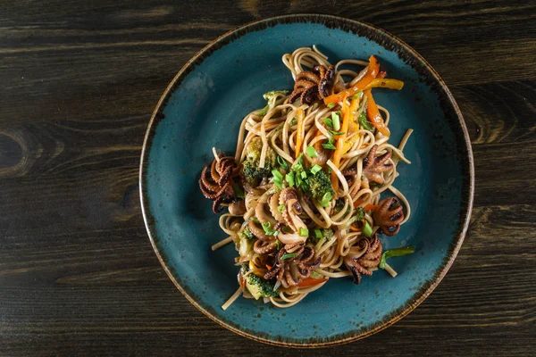 Delicious seafood noodle — Stock Photo, Image