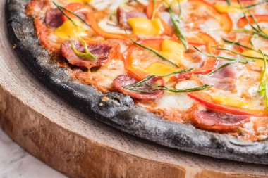 Güzel yaratıcı pizza