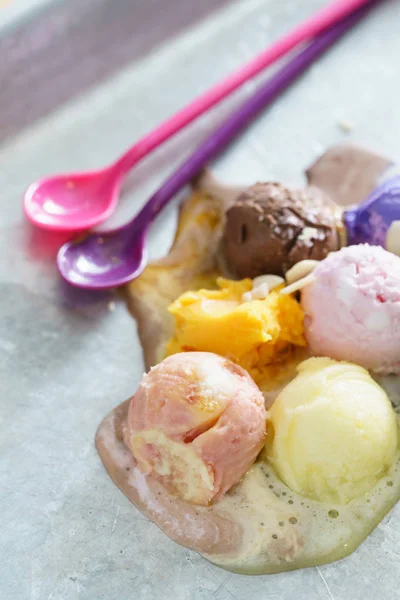 Édes fagylalt gombóc — Stock Fotó