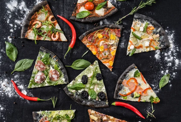 Deliciosa pizza criativa — Fotografia de Stock