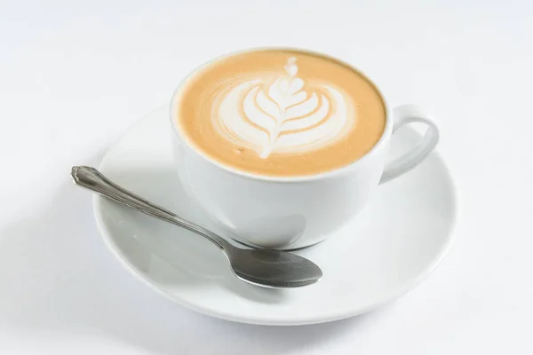 Tasse heißen frischen Kaffee — Stockfoto