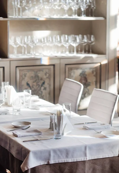 Ensemble de table de fête pour le repas — Photo