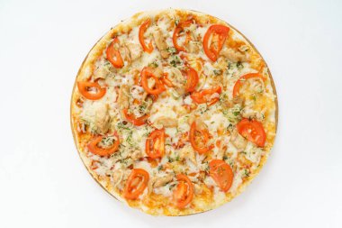 güzel taze pizza