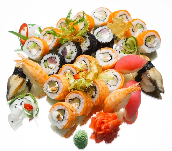 Tradiční lahodné sushi Stock Snímky