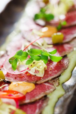 lezzetli Dana carpaccio