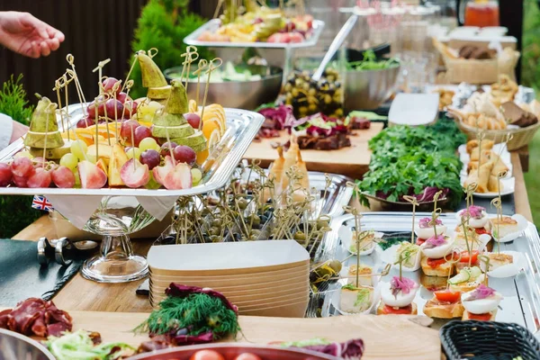 Delicious catering food — Stock Photo, Image