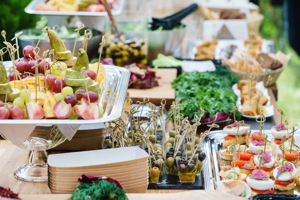 Delizioso cibo ristorazione — Foto Stock