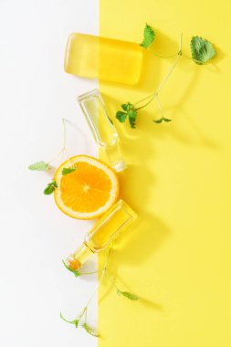 Spa konseptiyle yağı ve portakal