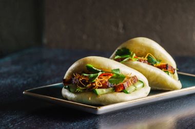 Tayvan'ın geleneksel gıda - Gua Bao