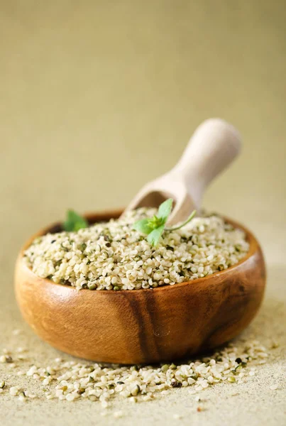 Hälsosam hampa superfood — Stockfoto