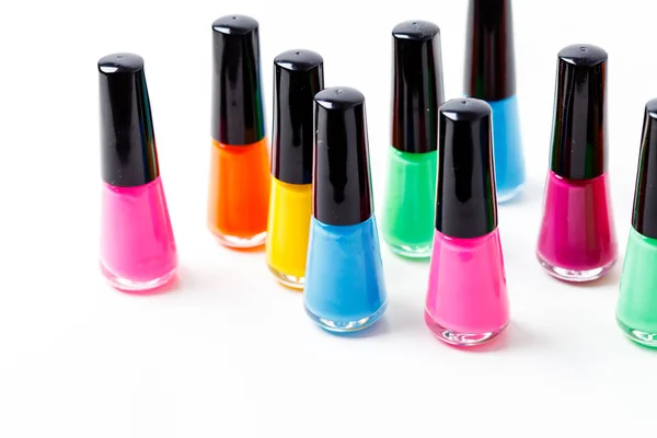 Nail polish bottles — Stock Photo, Image