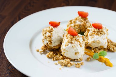 Taze lezzetli tatlı