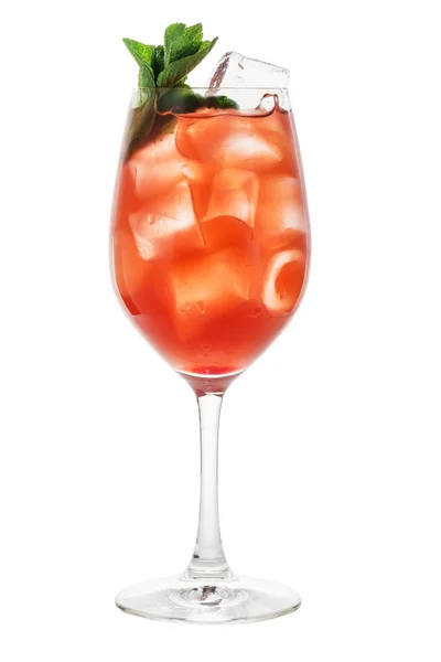 Jeden koktejl ve sklenici — Stock fotografie
